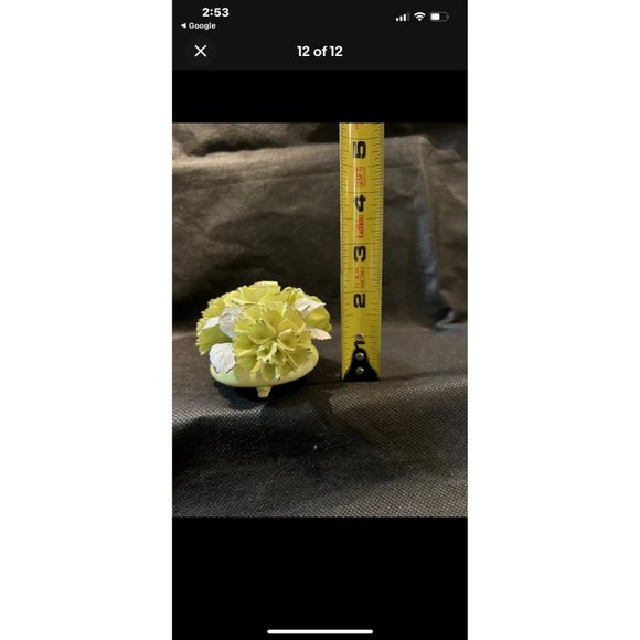 Royal Adderley England Floral Bone China Mini Flower Figurine Porcelain Bouquet - Picture 7 of 7